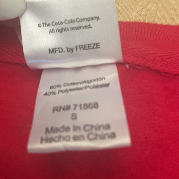 Coca Cola sweatshirt - Picture 5 of 6